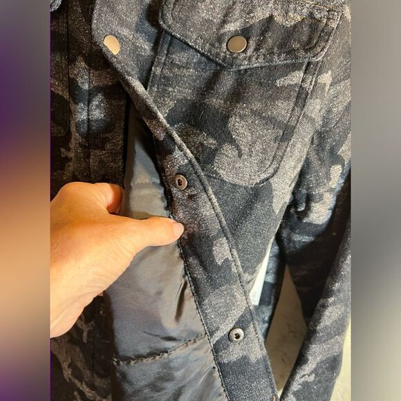 Camo Utility/Barn Jacket NWT quilted inside by Sonoma Retails $100 - Picture 11 of 13